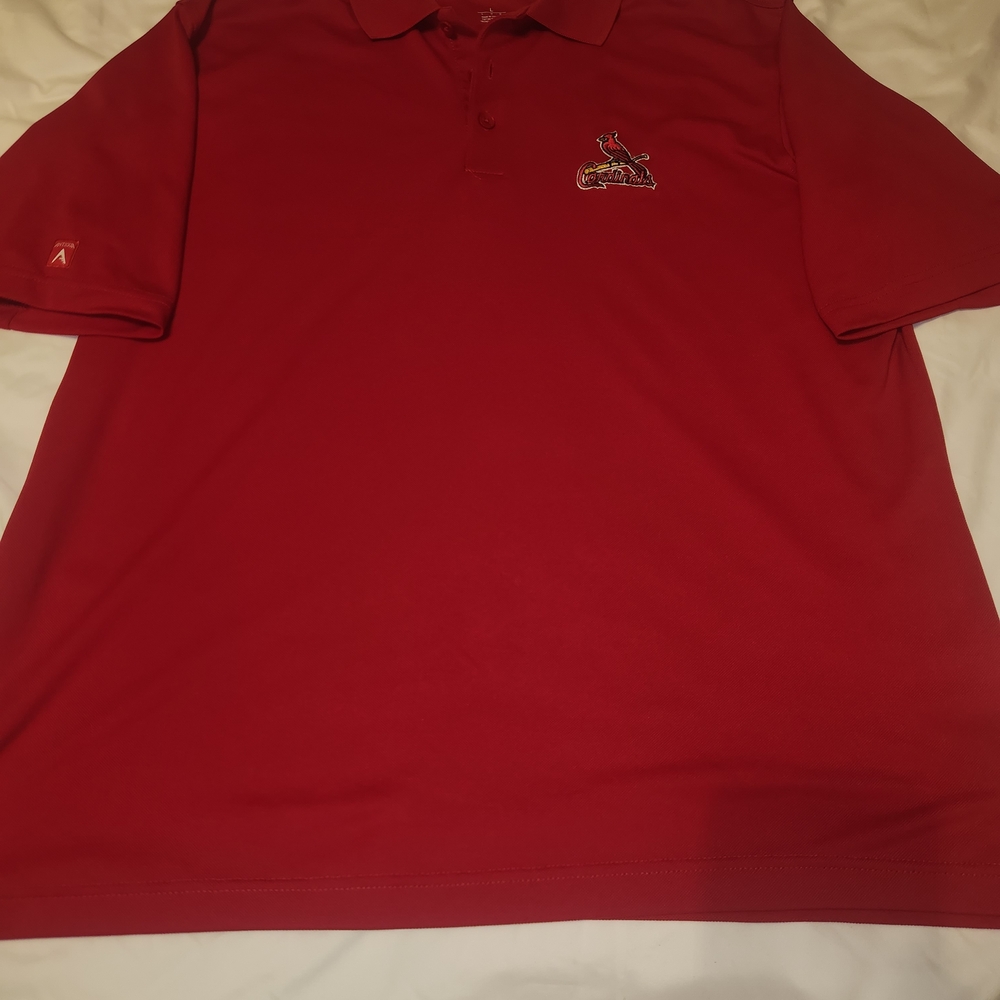 St. Louis Crdinals Antigua Red Polo Shirt